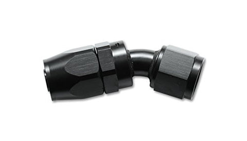 Squirrelly Performance Hose End | -4an | 30 Degree | Black | *Non-Swivel*