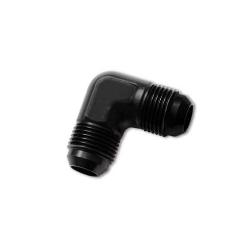 Squirrelly Performance Union Fitting | -8an to -8an | 90 Degree | Black