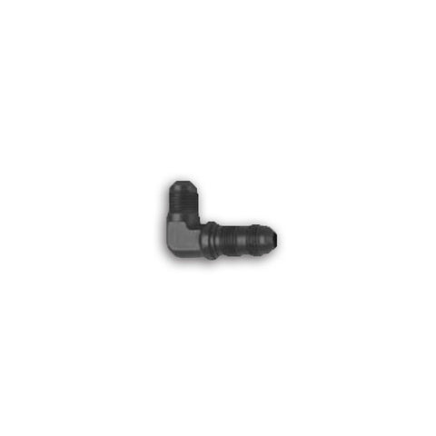 Squirrelly Performance Bulkhead | -10an | 90 Degree | Black