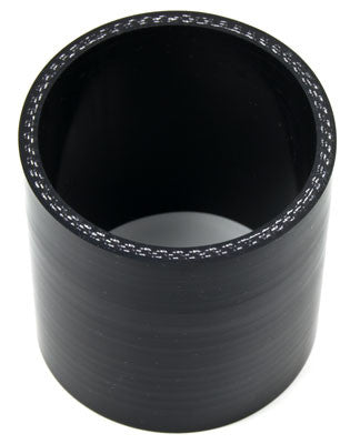 Squirrelly Performance Silicone Coupler | Straight | 2.5" | Black