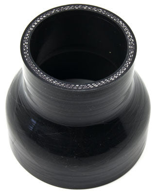 Squirrelly Performance Silicone Reducer Coupler | 3" to 2" | Black