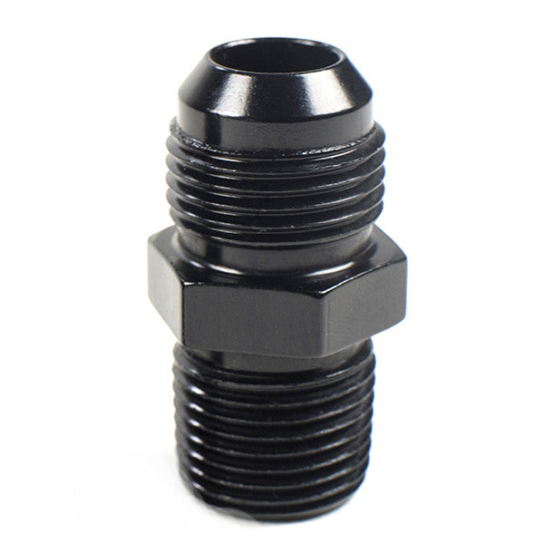Squirrelly Performance Metric Adapter Fitting | -12an to 16 X 1.5 | Black