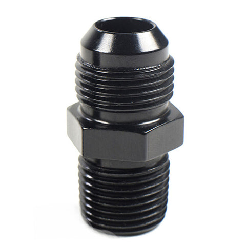 Squirrelly Performance Metric Adapter Fitting | -12an to 12 X 1.5 | Black