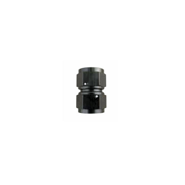 Squirrelly Performance Swivel Female-to-Female Coupler | -12an | Black