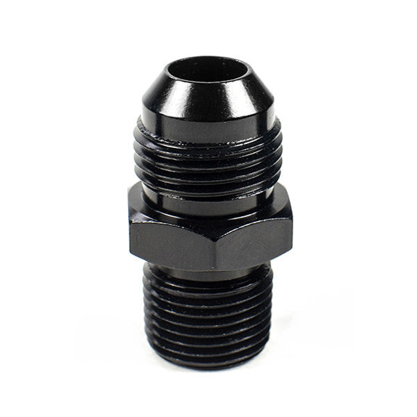 Squirrelly Performance Metric Adapter Fitting | -10an to 14 X 1.5 | Black