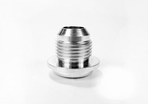 Squirrelly Performance Round Base Weld On Fitting | -8an | 1.00" Step | Alloy